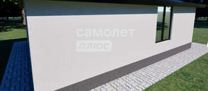 Дом 60м&sup2;, 1-этажный, участок 1 сот.  