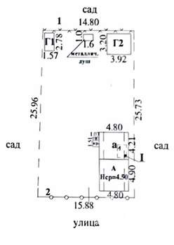Дом 63м², 2-этажный, участок 4 сот.  