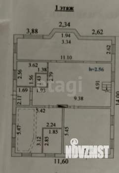 Дом 500м&sup2;, 3-этажный, участок 10 сот.  