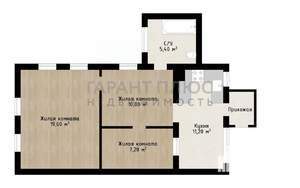 Дом 50м&sup2;, 1-этажный, участок 5 сот.  