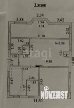 Дом 500м&sup2;, 3-этажный, участок 10 сот.  