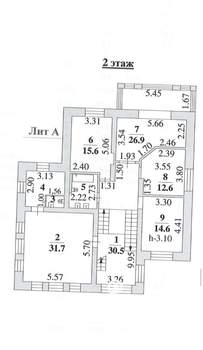 Коттедж 421м², 2-этажный, участок 11 сот.  