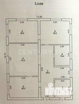 Дом 290м², 2-этажный, участок 15 сот.  
