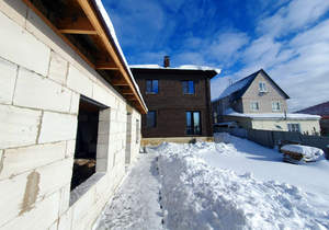 Дом 162м&sup2;, 2-этажный, участок 6 сот.  