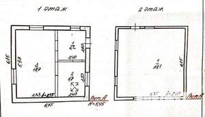 Дом 73м², 2-этажный, участок 10 сот.  