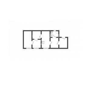 Дом 59м&sup2;, 1-этажный, участок 4 сот.  