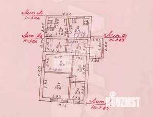 Дом 69м&sup2;, 1-этажный, участок 10 сот.  