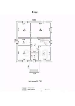 Дом 169м², 2-этажный, участок 12 сот.  