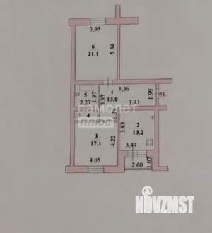 2-к квартира, на длительный срок, 71м2, 2/13 этаж