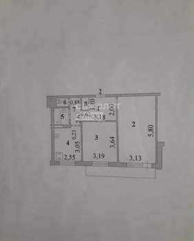 2-к квартира, на длительный срок, 50м2, 1/9 этаж