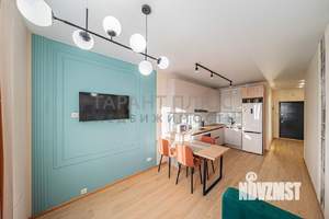 1-к квартира, на длительный срок, 52м2, 19/25 этаж