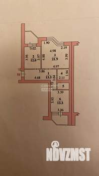 2-к квартира, на длительный срок, 67м2, 2/12 этаж