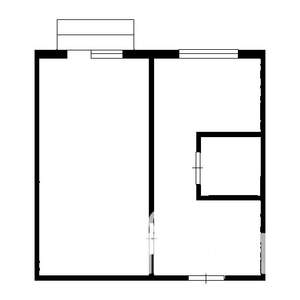 1-к квартира, на длительный срок, 30м2, 2/5 этаж
