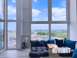 Студия квартира, посуточно, 35м2, 19/19 этаж