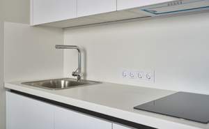 Студия квартира, на длительный срок, 26м2, 4/19 этаж