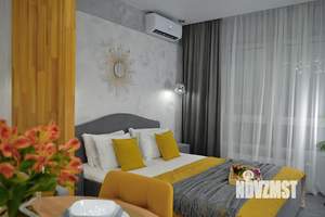 Студия квартира, посуточно, 35м2, 5/22 этаж