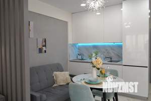 Студия квартира, посуточно, 34м2, 6/25 этаж