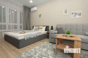 1-к квартира, посуточно, 50м2, 4/25 этаж