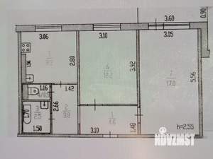 2-к квартира, на длительный срок, 45м2, 6/10 этаж