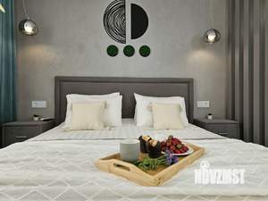 Студия квартира, посуточно, 35м2, 6/22 этаж