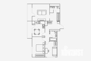 3-к квартира, на длительный срок, 80м2, 15/19 этаж