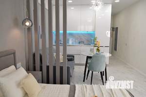 Студия квартира, посуточно, 35м2, 6/22 этаж