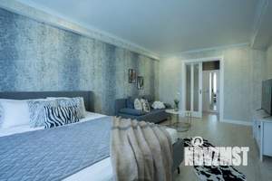 1-к квартира, посуточно, 45м2, 12/22 этаж