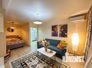 1-к квартира, посуточно, 38м2, 1/1 этаж