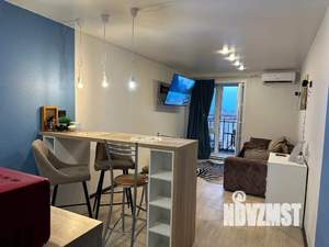 Студия квартира, посуточно, 30м2, 24/24 этаж