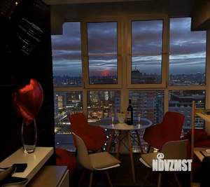 Студия квартира, посуточно, 30м2, 24/24 этаж