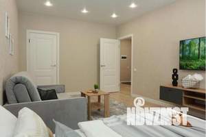 1-к квартира, посуточно, 46м2, 4/25 этаж