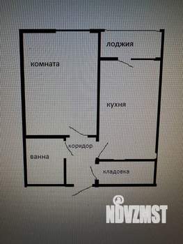 1-к квартира, на длительный срок, 30м2, 4/9 этаж