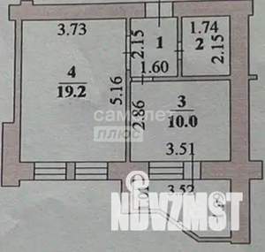 1-к квартира, на длительный срок, 40м2, 5/23 этаж