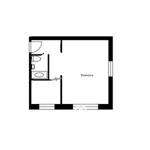 1-к квартира, на длительный срок, 32м2, 1/5 этаж