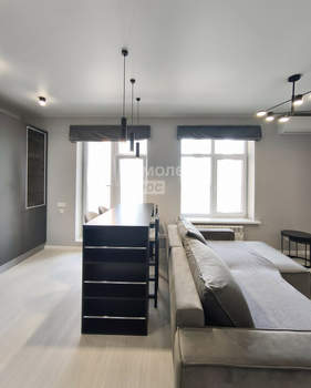 Студия квартира, на длительный срок, 40м2, 14/19 этаж