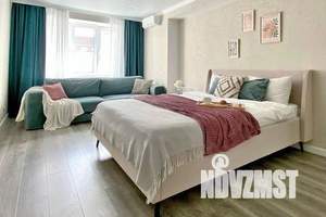 1-к квартира, посуточно, 45м2, 12/21 этаж