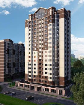 1-к квартира, на длительный срок, 35м2, 13/13 этаж