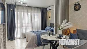 Студия квартира, посуточно, 32м2, 17/19 этаж