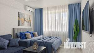 1-к квартира, посуточно, 40м2, 1/1 этаж