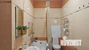 2-к квартира, посуточно, 52м2, 15/20 этаж