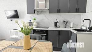 1-к квартира, посуточно, 45м2, 1/1 этаж