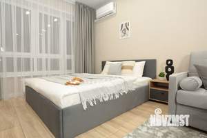 1-к квартира, посуточно, 50м2, 4/25 этаж