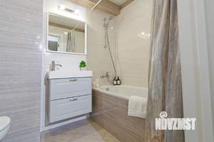 1-к квартира, посуточно, 46м2, 1/1 этаж