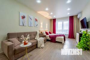 1-к квартира, посуточно, 46м2, 9/25 этаж