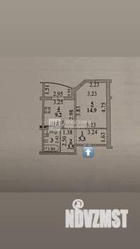 1-к квартира, на длительный срок, 37м2, 5/17 этаж