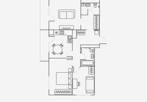 3-к квартира, на длительный срок, 80м2, 18/19 этаж