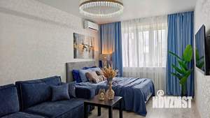 1-к квартира, посуточно, 40м2, 1/1 этаж