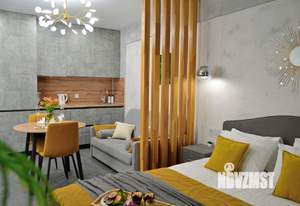 Студия квартира, посуточно, 35м2, 5/22 этаж