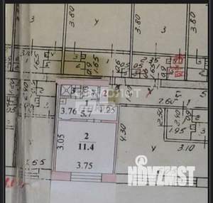 1-к квартира, вторичка, 19м2, 5/5 этаж