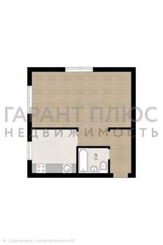 1-к квартира, вторичка, 30м2, 4/5 этаж